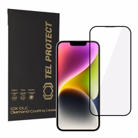 Grūdintas stiklas Tel Protect 10X HD DLC Diamond Coating for Iphone 16E/14/13 Pro/13 (envelope)