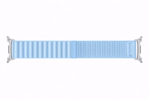 Mėlynas „Samsung SVL32SL Fabric Band“ medžiaginis laikrodžio dirželis (S/M), skirtas „Galaxy Watch9“ ir „Galaxy Watch8“