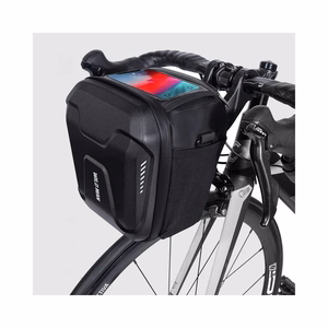 WILDMAN дорожная сумка для руля велосипеда с молнией WILDMAN GS9 3L черная