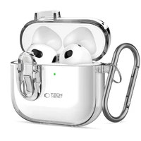 Tech-Protect Slim Hook dėklas AirPods 4 (m) - skaidrus