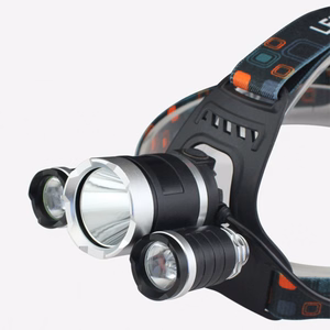 LED žibintuvėlis ant galvos LC4 atsparus vandeniui IP54