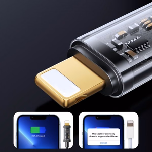 USB laidas Joyroom S-UL012A20 mėlynas Lightning 200cm (iki 20W)