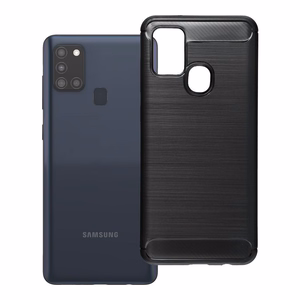 Case for Samsung A21S Carbon 2.0 black