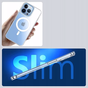 Tech-Protect MagMat Magnetinis dėklas telefonui iPhone 13 Pro Max - skaidrus