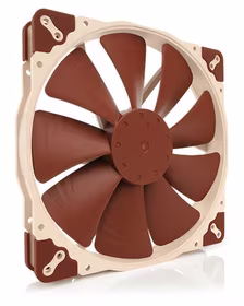 Noctua NF-A20 PWM Kompiuterio korpusui Ventiliatorius 20 cm Rusvai gelsvas, Ruda