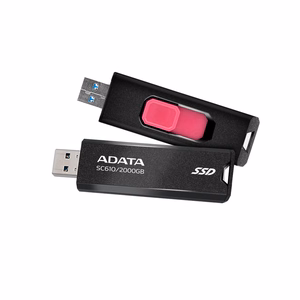 ADATA SC610 USB atmintinė 2 TB USB Type-A 3.2 Gen 2 (3.1 Gen 2) juoda