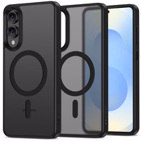 Tech-Protect MagMat Magnetinis dėklas telefonui Samsung Galaxy S25 Edge - matinės juodos spalvos