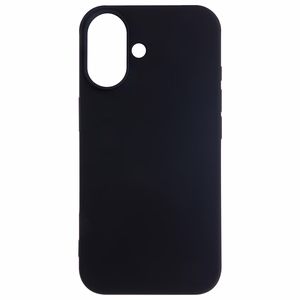 Satin Flex Чехол для iPhone 16 чёрный