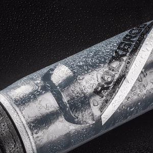 Rockbros 620 ml termo gertuvė dviračiui, be BPA, pereinamos juodos spalvos