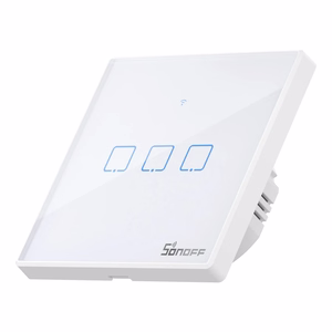 Умный выключатель Sonoff T2 EU TX WiFi + RF 433 (3-канальный) обновлённый
