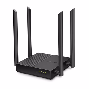 TP-LINK ARCHER C64 dviejų dažnių Wi-Fi maršrutizatorius, juodas
