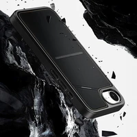 DUX DUCIS dėklas telefonui RAFI II MAG su stovu suderinamas su MagSafe IPHONE 16e juodas