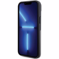 BMW Signature MagSafe deklas, skirtas iPhone 14 Plus/15 Plus - Juodas