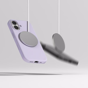Ringke Silikoninis Magnetinis dėklas telefonui iPhone 17 - Violetinis