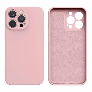 Silikoninis dėklas iPhone 14 Plus silikoninis dėklas rožinis