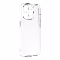 Skaidrus dėklas telefonui 2 mm IPHONE 15 Pro (kameros apsauga) permatomas
