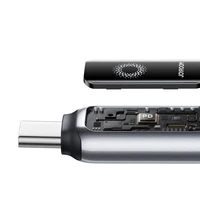 Joyroom S-A55 StarFlight kabelis 100W USB-C - USB-C 1.2m - juodas