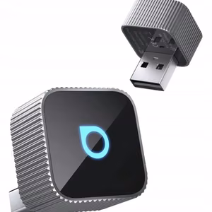 Garso adapteris automobiliui OTTOCAST Mini Cube T2 (CarPlay Android auto) sidabrinis
