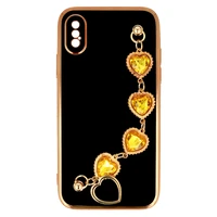 Madingas dėklas telefonui Iphone X/XS dizainas 2 juoda