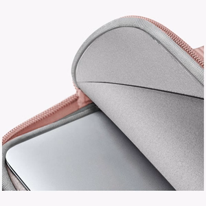 Uniq Cyprus Ridge Edition neperšlampamas neopreninis 14" nešiojamojo kompiuterio dėklas - rožinis