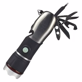 Platinet LED žibintuvėlis juodas