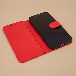 Smart Classic dėklas Honor 600 / Honor 600 Pro raudonas