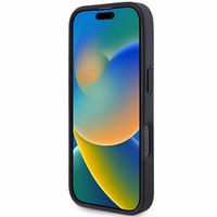 Mercedes MB Blue Line odinis magnetinis iPhone 16 Pro dėklas - juodas