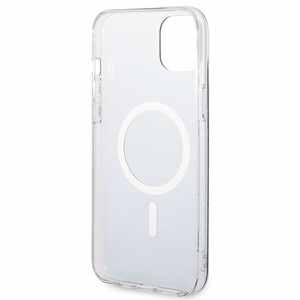 Guess GUBPP14MH4EACSK 4G Print MagSafe dėklo ir įkroviklio rinkinys, skirtas iPhone 14 Plus 6.7", juodas