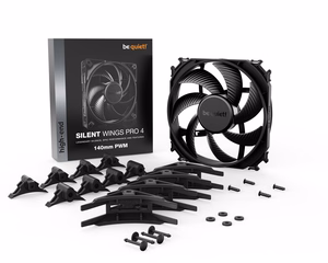 BE QUIET! Silent Wings Pro 4 BL099 140 mm PC ventiliatorius