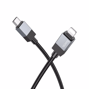 Glass Gold grūdinto stiklo ekrano apsauga Cable USB C to Lightning Hoco PD 27W 1 m X110
