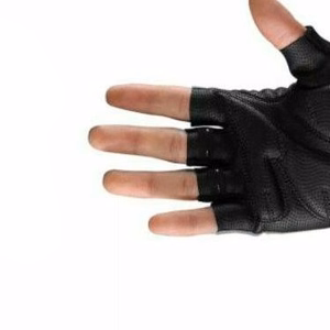 Rockbros S106BK dviratininko pirštinės, L dydis, juodos