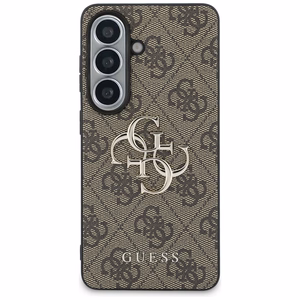 Guess dėklas 4G Big Metal Logo for Samsung Galaxy S26 Plus rudas