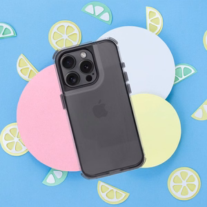 MATRIX CLEAR dėklas telefonui IPHONE 16 Pro Max juodas