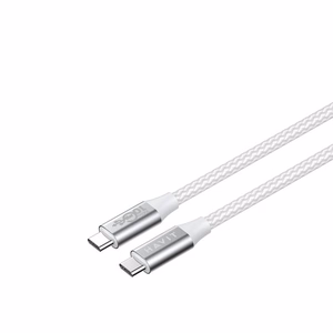 Havit CB6290 - USB Type C į USB Type C laidas, 1 m (baltas/pilkas)
