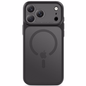 Tech-Protect MagPrime MagSafe CC dėklas, skirtas iPhone 18 Pro / iPhone 17 Pro, matinis juodas