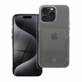 Dėklas Forcell F-PROTECT skirtas iPhone 15 Pro Max skaidrus