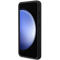 AMG silikoninis anglies rašto MagSafe dėklas telefonui Samsung Galaxy S24 - juodas