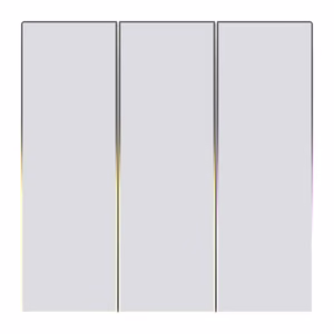 Touch ZigBee Light Switch Avatto TS60-EU-W3 Triple TUYA (white).