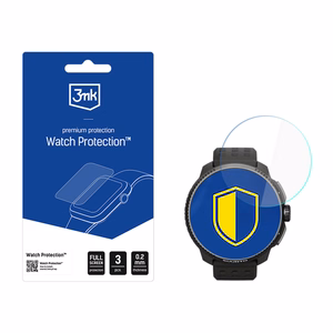 Išmaniojo laikrodžio apsauginis stiklas 3mk laikrodžio apsauga FlexibleGlass Suunto Race All (49mm)
