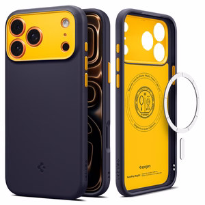 Spigen Nano Pop MagSafe dėklas iPhone 18 Pro / 17 Pro, mėlynas