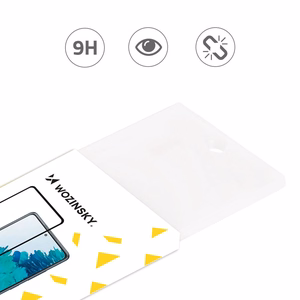 Wozinsky pilnai klijuojamas grūdintas stiklas Xiaomi Redmi Note 14S, 2 dalių rinkinys