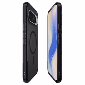 Spigen Ultra Hybrid Mag case for Google Pixel 10 Pro XL, with MagSafe, clear and black