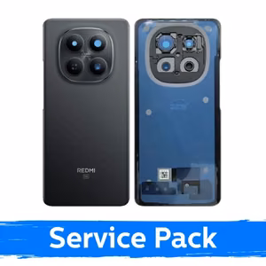 Galinis dangtelis skirtas Xiaomi Redmi Note 15 5G / Black / (Service Pack)