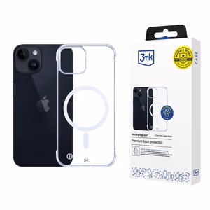 3mk Just20g MagCase for iPhone 14 Plus - transparent