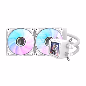 Darkflash DV240S procesoriaus vandens aušintuvas (baltas)