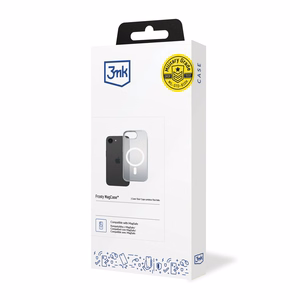 3mk Frosty MagCase for Apple iPhone 16E - white