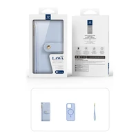 Dux Ducis Lawa odinis dėklas telefonui iPhone 15 Pro Max - mėlynas