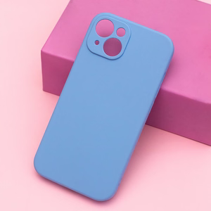 Mag nematomas dėklas telefonui iPhone 14 Plus 6,7" pastelinė mėlyna