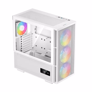DeepCool CH560 DIGITAL WH „Midi Tower“ Balta