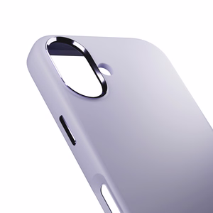 Pure Icon Magnetinis Pro skystas silikoninis dėklas iPhone 17, MagSafe suderinamas, su kameros apsauga ir aliuminio mygtukais - rožinis